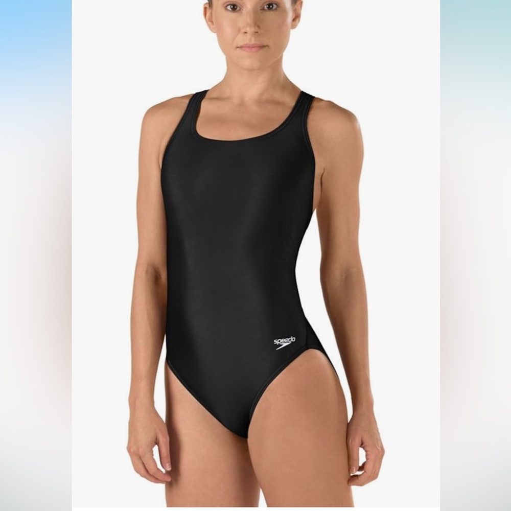 🚘Speedo Black One Piece Performance Swimsuit